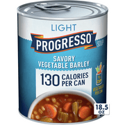 Progresso Light Soup, Savory Vegetable Barley, 18.5 oz
