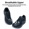 thumbnail image 2 of AOV Wide Toe Box Shoes Women Arch Support Walking Shoes for Plantar Fasciitis Orthotic Tennis Sneakers Black Size 10.5, 2 of 6