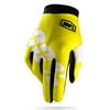 100% I-Track MX Offroad Gloves Neon Yellow