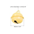 thumbnail image 2 of Jingle Bells, 22mm 12pcs Craft Bells for DIY Holiday Decoration, Party, Home, Festival, Wedding, Light Yellow, 2 of 5