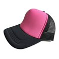 thumbnail image 1 of Custom Brand LOGO Personality DIY Print Trucker Hat For Kids Net Baseball Cap Men Women Blank Mesh Adjustable Sun Hat Visor QZX, 1 of 7