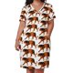thumbnail image 3 of Vestido de verano con bolsillos sueltos de tigre para mujer coreana Vestidos de mujer Vestido de verano para mujer 2025 Vestidos para mujer, 3 of 7
