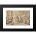 thumbnail image 2 of Thomas Rowlandson 14x11 Black Modern Framed Museum Art Print Titled - Salisbury Arms, Hatfield (ca. 1780-1825), 2 of 5