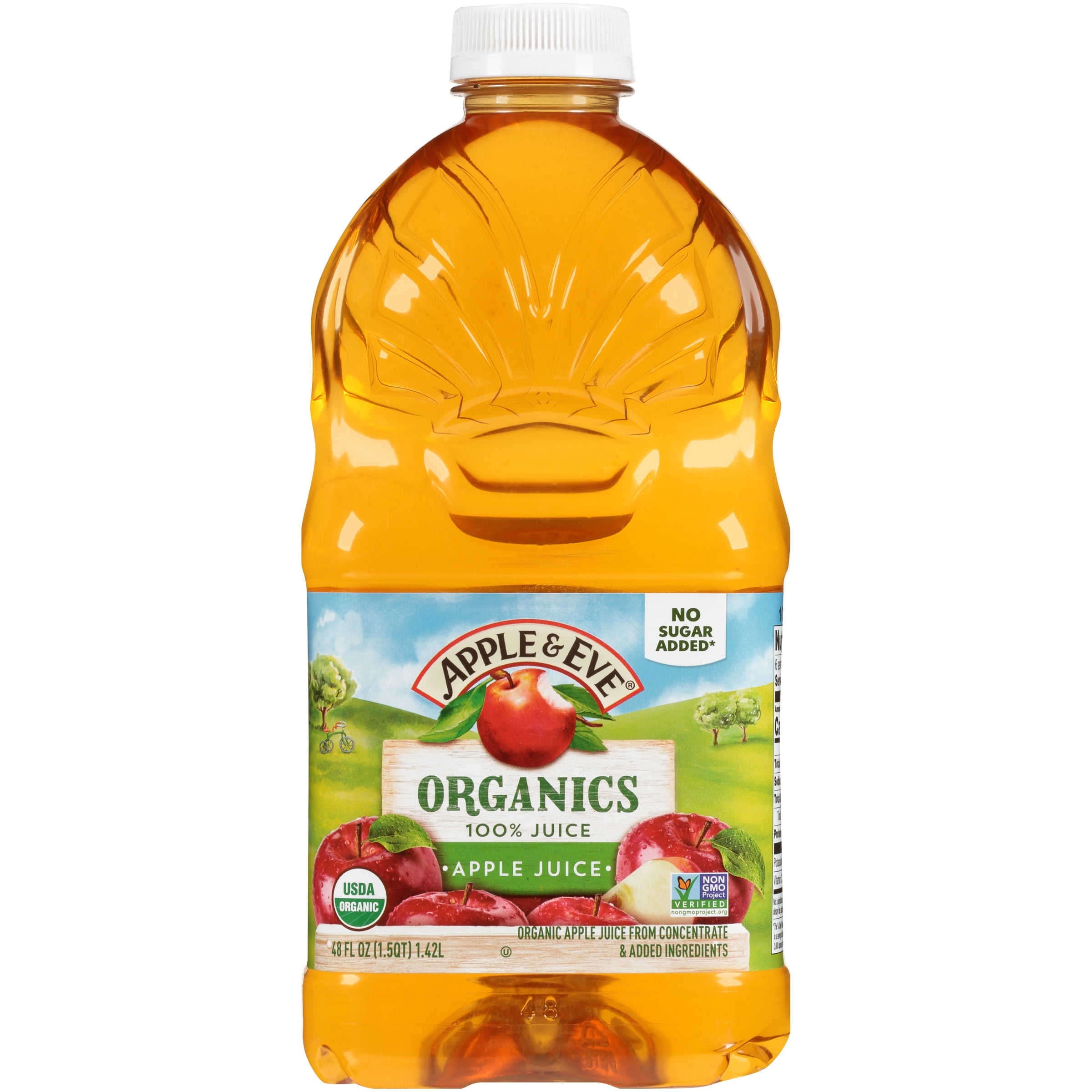 Apple & Eve® Organics Apple 100% Juice 48 fl. oz. Bottle - Walmart.com ...