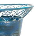 thumbnail image 5 of Safavieh Hendrick Outdoor Patio Planters - Antique Blue, 5 of 9