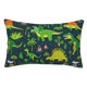 thumbnail image 1 of Fotbe Dinosaurs and Flowers Funda de Almohada Decorativa Estilo Occidental, Lujo en Algodón, Fundas para Almohadas King, Cojín Estampado para Decoración del Hogar-16"x24", 1 of 6
