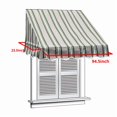 thumbnail image 2 of ALEKO Retractable Window 8 x 2 feet Awning Door Canopy, 2 of 6