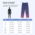 thumbnail image 4 of Balery Violet Glitter Pantalones de pijama para hombre, pijama ultraligero, pantalón de descanso-X-Large, 4 of 6