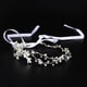thumbnail image 2 of Diadema de Pelo Sunnimix Princesa Vid Flor Plata, 2 of 7