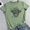 thumbnail image 3 of PENGXIANG Women Funny Cow T-Shirt Tee-Rose Gold-Xl, 3 of 6