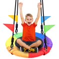 thumbnail image 1 of Columpio Tree Swing Odoland para niños, 24 pulgadas, para exteriores, 1 of 9