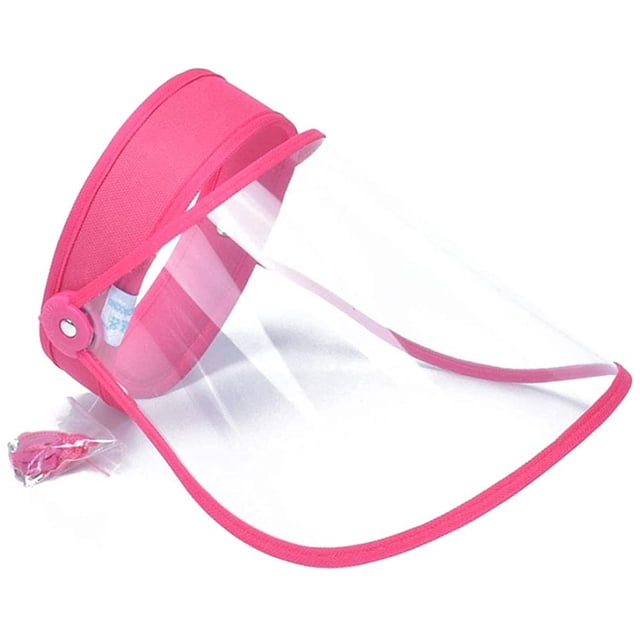 Gorra protectora transparente con visera Mascarilla antigotas abatible, giratoria, ajustable y a prueba de polvo Adepaton LL-0546