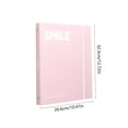 thumbnail image 3 of A4 Ring Binder Cover, 3 Ring Loose Leaf Notebook Shell for Document Storage, Plastic Folder with Elastic Bands and Pen Clip, Portable Binder for School Office and Meeting, 3 of 6