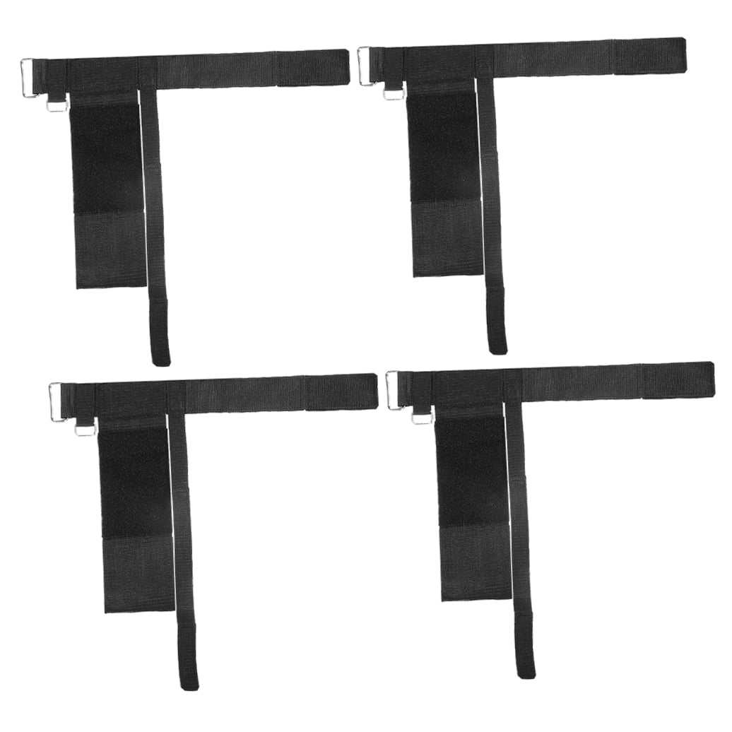 ELAYARD 2 Pairs Adjustable Ankle Weight Straps with Buckle, Lightweight Foot Dumbbells for Fitness, Training, and Exercise