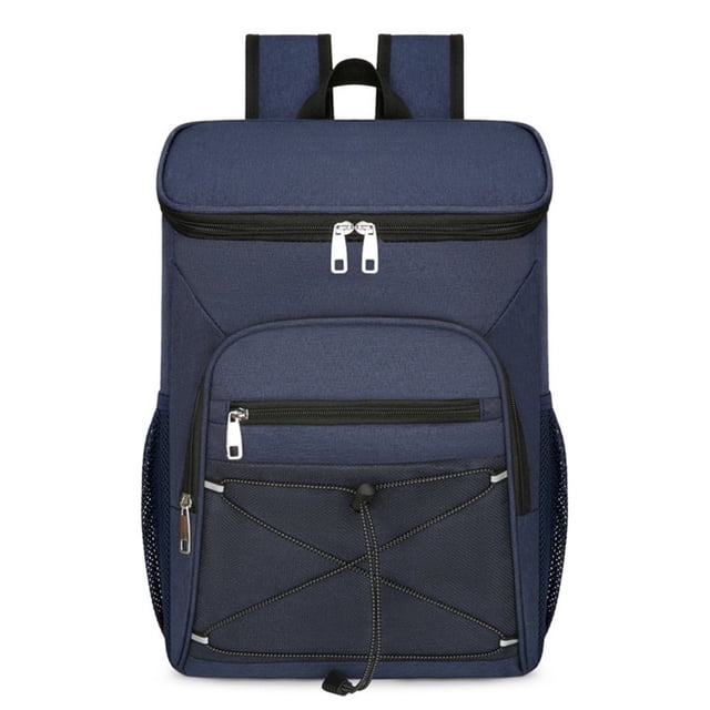 Estbridge Camping Essential Cooler Backpack Insulation Leak-proof Waterproof Backpack Large Capacity Lightweight Travel Camping Beach Backpack Cooler Ice Chest Black