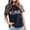 Blue, variant on Womens Paris Graphic T Shirts Crewneck Short Sleeve Eiffel Tower City Travel Print Casual Tee Tops for Women