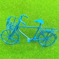 thumbnail image 3 of 1/12 en miniatura modelo de motor jardín al aire libre accesorio DIY casas de muñecas escenas de juego Azul Baoblaze Dollhouse Bike Bicycle, 3 of 7