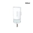 thumbnail image 2 of Methold Jaula para mascotas dispensador de agua colgante desmontable Universal recargable lavable hogar ABS alimentador fuente accesorios Suministros de alimentación y agua para mascotas Blanco 500ml Methold PT005005-04B, 2 of 6