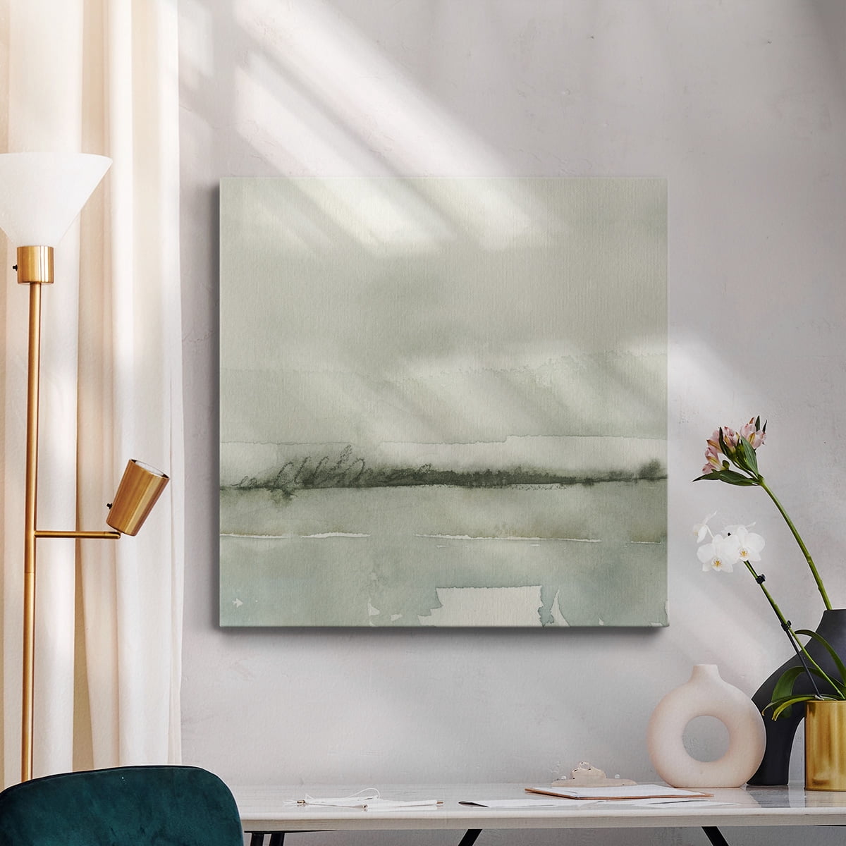 Wexford Home Winter Reflections III-Premium Gallery Wrapped Canvas, 24" x 24" - Ready to Hang
