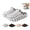 Grey, variant on 2026 New Men's Cloud Walk Clogs - Summer Comfortable Lightweight Cushioned Arch Support Thick-Sole Non-Slip Clogs