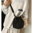 thumbnail image 5 of JUYGO Nylon Bucket Bag for Women Trendy Purse Small Shoulder Crossbody Bag Lightweight Travel Work Tote Handbags 2025, 5 of 9