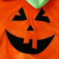 thumbnail image 5 of WIBACKER 0-5T Kids Baby Boys Girls Halloween Costume Pumpkin Fleece Hooded Cape Cloak Fancy Party Cosplay with Hat, 5 of 9