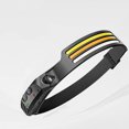 thumbnail image 3 of Hearth & Gear Outdoor Riding Motion Induction Headlight & USB Rechargeable Driving Lamp LED Super Bright Headlight Tri Color Lamp Strip Is Suitable For Scene Use. Rechargeable Lamps Camping for Kids, 3 of 6