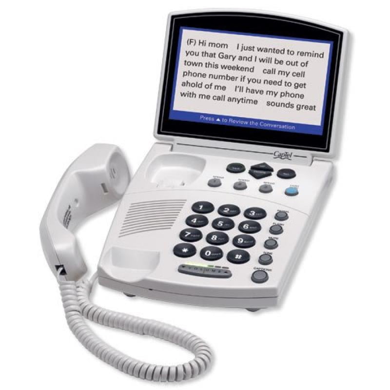 Hamilton CapTel 840i Closed Captioned Telephone - Walmart.com - Walmart.com