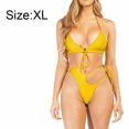 thumbnail image 2 of Bikini sexy con estampado de leopardo, traje de baño de una pieza para mujer, 2 of 6