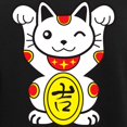 thumbnail image 3 of CafePress - Lucky Cat Pajamas - Women's Short Sleeve Print T-Shirt and Pants Dark Cotton Pajama Set, 3 of 7
