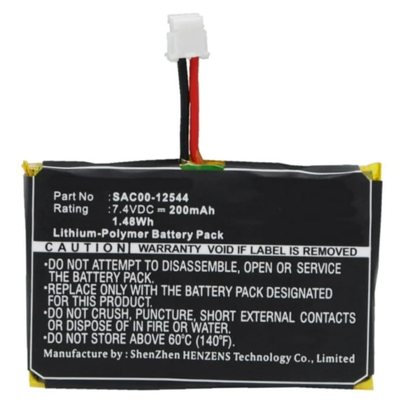 Batteries N Accessories BNA-WB-P9304 Dog Collar Battery - Li-Pol, 7.4V, 200mAh, Ultra High Capacity - Replacement for SportDOG SAC00-12544 Battery