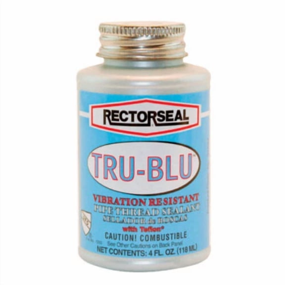 Rectorseal 31631 Tru-Blue Pipe Thread Sealant, 4 Oz