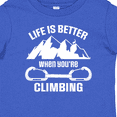 thumbnail image 4 of Inktastic Rock Climbing Mountains Boys or Girls Baby T-Shirt, 4 of 5