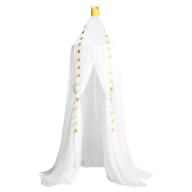Mosquitera de cuna de verano, mosquitera de viento de princesa, cuna para bebé, cúpula colgante, cortina de cama para el suelo Wmkox3408yii hfskjfh3401