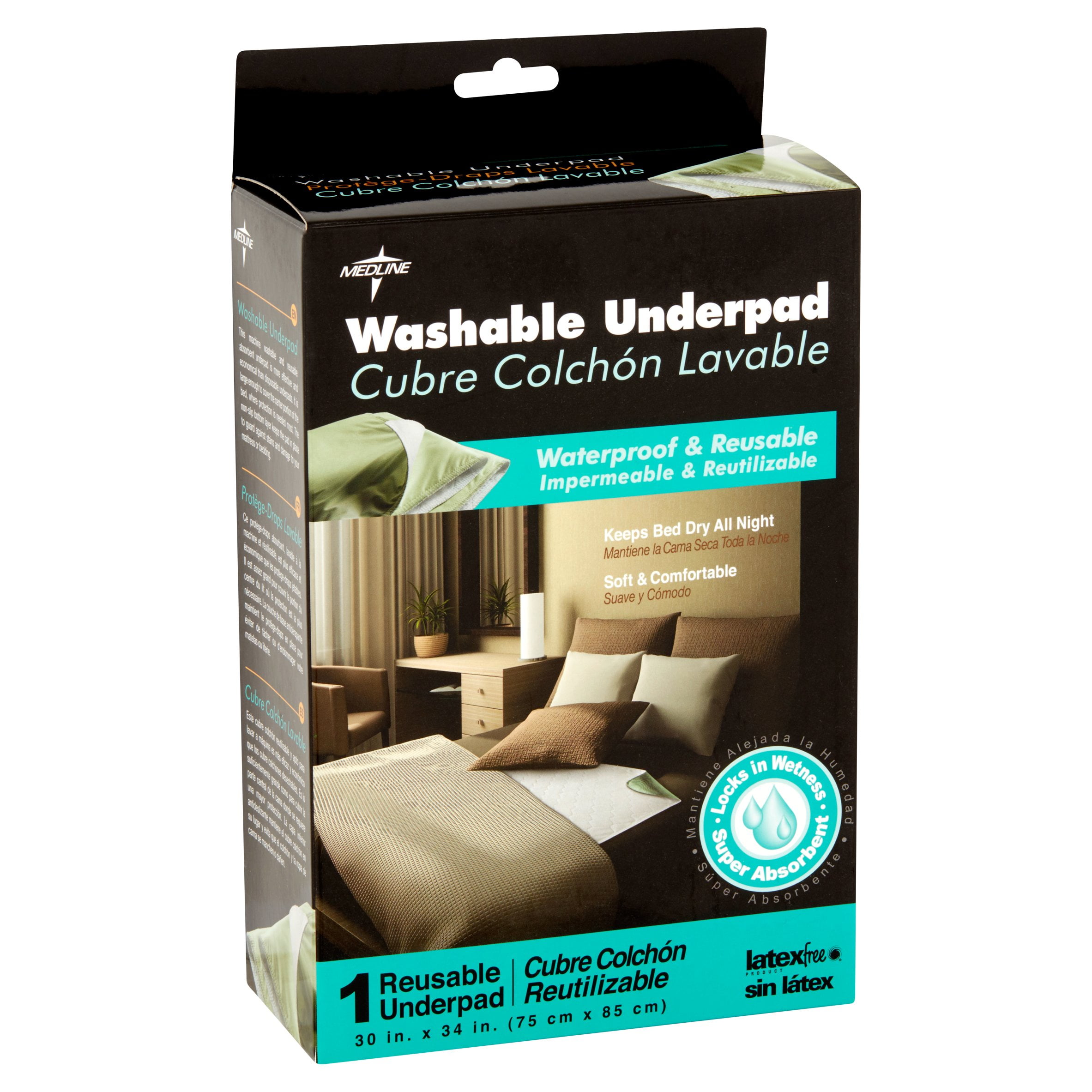bedside crib waterproof mattress protector