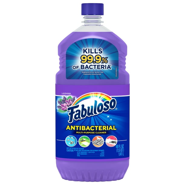 Fabuloso Complete Antibacterial MultiPurpose Cleaner, Lavender, 48 Oz