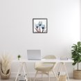 thumbnail image 3 of Stupell Industries Modern Chic Blue Translucent Tulips Black Framed Giclee Art, 17 x 17, by Albert Koetsier, 3 of 7