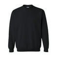 thumbnail image 3 of Gildan Men's Heavy Blend Fleece Crewneck Sweatshirt Pullover Fleece in Black up to Size XL, 3 of 5