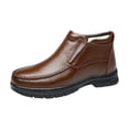 thumbnail image 2 of Zapatos de algodón para hombre, zapatos de invierno cálidos de terciopelo para hombre, botas de nieve de cuero a prueba de frío, zapatos para hombre Wmkox8yii 123q2237, 2 of 9