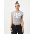 thumbnail image 3 of Sleeveless Crop T-Shirt, 3 of 6