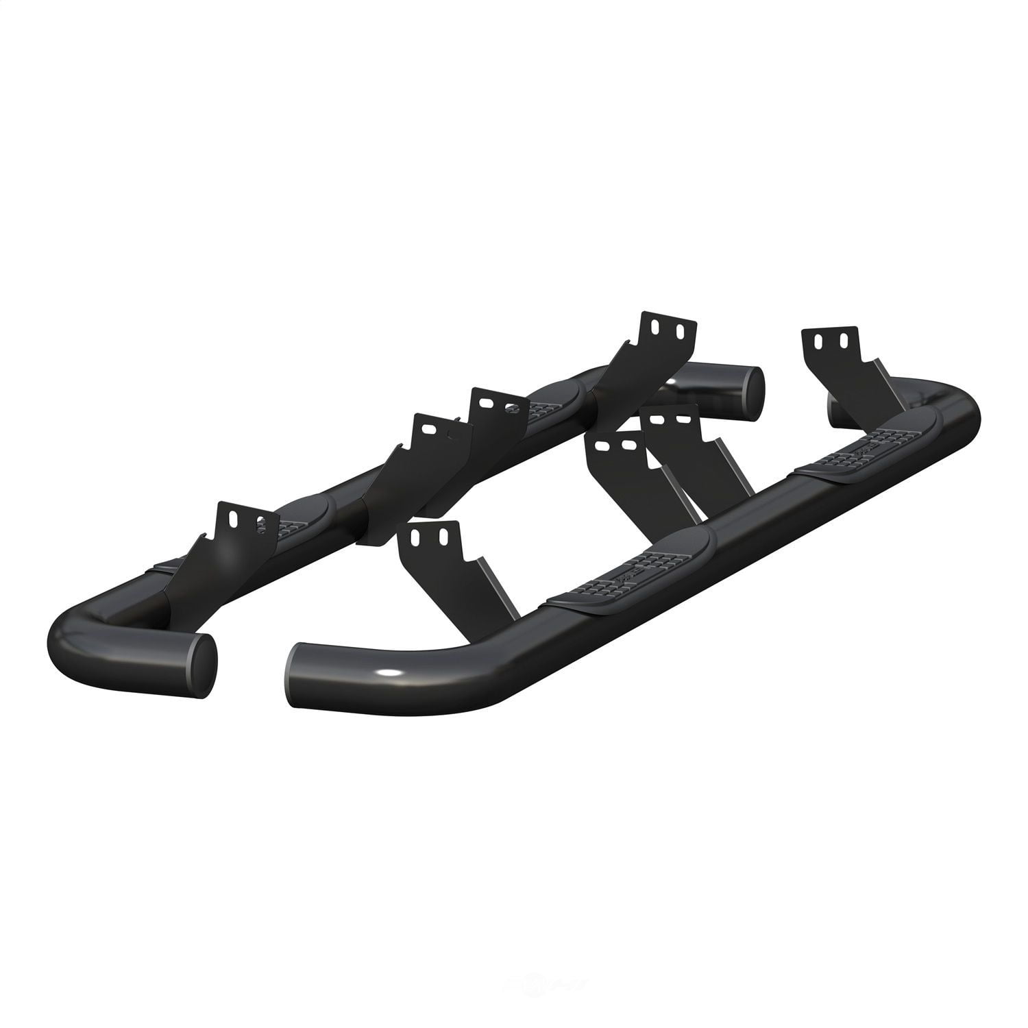 ARIES 204075 03-08 H2/SUT BLK NERFS(must have factory rocker bars) Fits select: 2003-2005 HUMMER H2, 2006 HUMMER H2 SUT