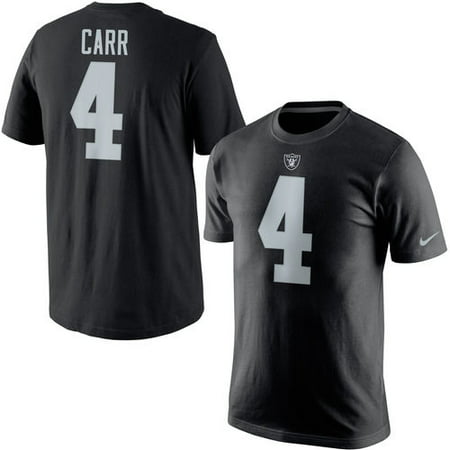 Men's Nike Derek Carr Oakland Raiders Player Pride Name & Number T-Shirt -