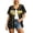 4-Black, variant on Baseball Button Up Shirt for Women Graphic Baseball Game Day Fan Jersey Short Sleeve Tops