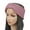 Purple, variant on Wancir Women's Winter Warm Headband Fuzzy Fleece Lined Thick Knitted Ear Muffs Fashion Criss Cross Knotted Ear Warmers