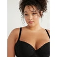 thumbnail image 4 of No Boundaries Women’s and Women’s Plus All-Over Lace Balconette Bra with Sugarcup™, Sizes 34B-40DD, 4 of 6