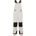 thumbnail image 6 of Letdown Kids Snow Bibs - Girls Boys Snow Pants Ski Bib Overall Waterproof_Windproof Warm for Toddler Little Big Kid Unisex Ski Pants (#02-Beige,15-16 Years), 6 of 6