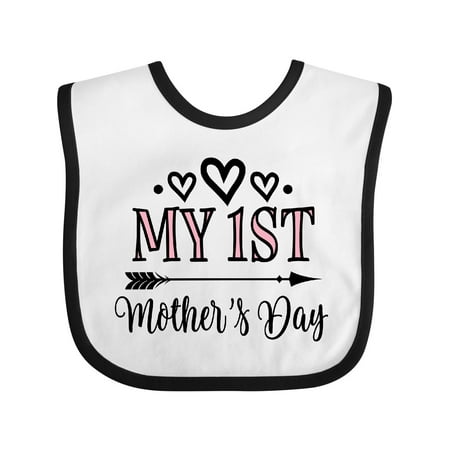 

Inktastic 1st Mothers Day Outfit Girls Gift Baby Girl Bib