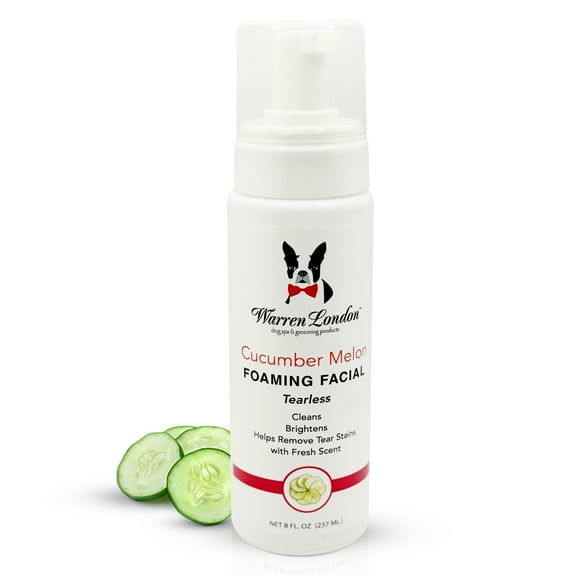 Warren London Cucumber Melon Foaming Dog Shampoo, 8 fl oz Bottle