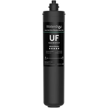 Waterdrop WD-RF15-UF Water Filter, Replacement 15UA-UF Under Sink Water Filtration System, 0.01 Micron, 16000 Gallons High Capacity