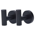 thumbnail image 3 of Towel Hooks, Convenient Practical Widely Applicable Stable Reliable Small Compact Black Towel Hook Durable Wearable  For Home For Kitchen For Room, 3 of 8